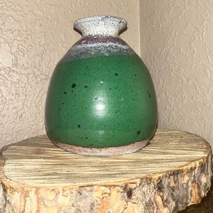 Handmade pottery vase